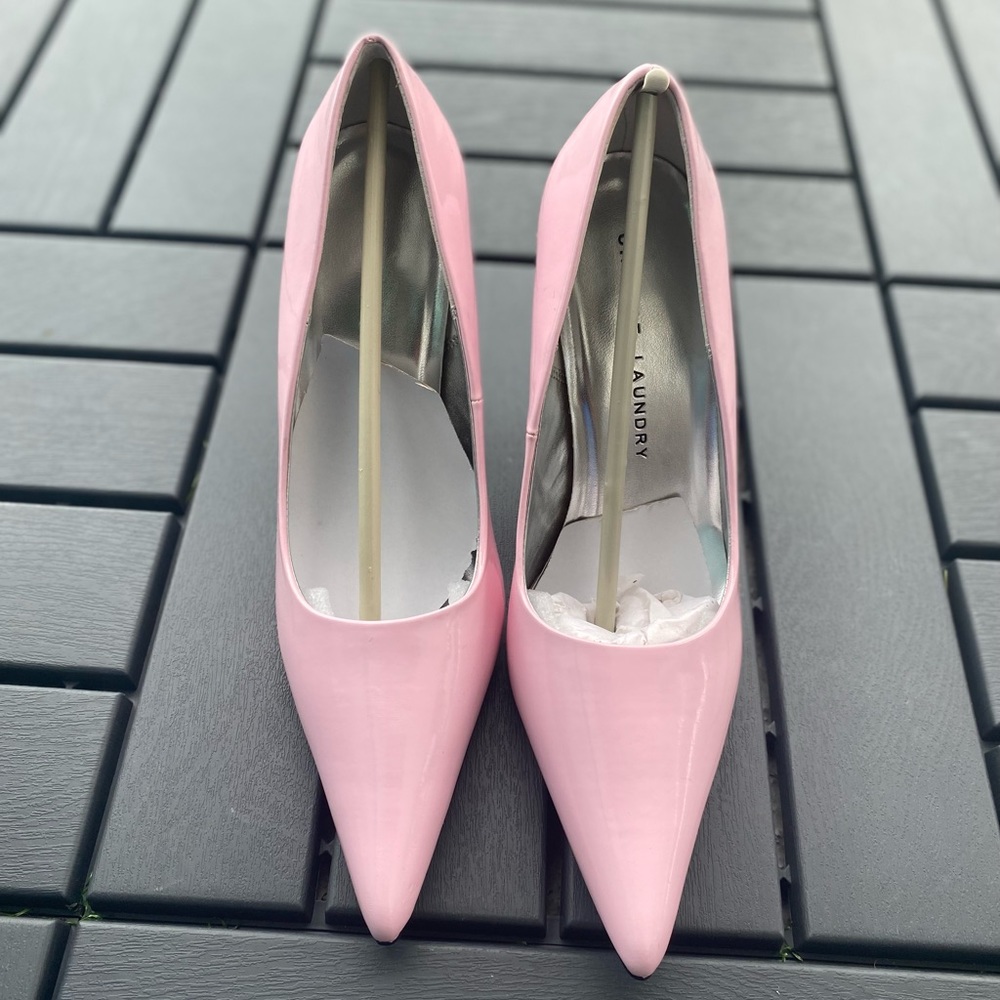 Chinese Laundry Vintage Pink Patent Pumps